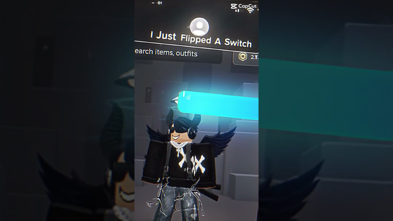 Look I just flipped a switch #roblox