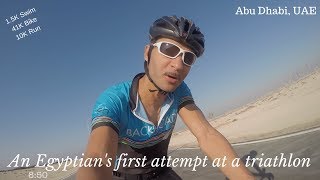 Abu Dhabi Triathlon Swim Bike Run My first tri