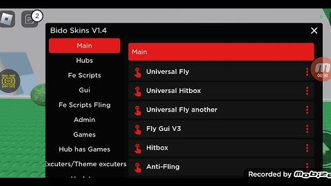New Script Bido Skins Hub V1.4 Arceus x/Fluxus/Delta Android 2023
