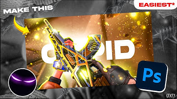 Valorant Montage Thumbnail Tutorial II Make Thumbnails Like Zishu With My GFX Pack II GFXFY