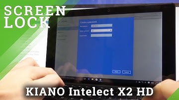 How to Add Password in KIANO Intelect X2 HD - Windows Screen Lock |HardReset.info