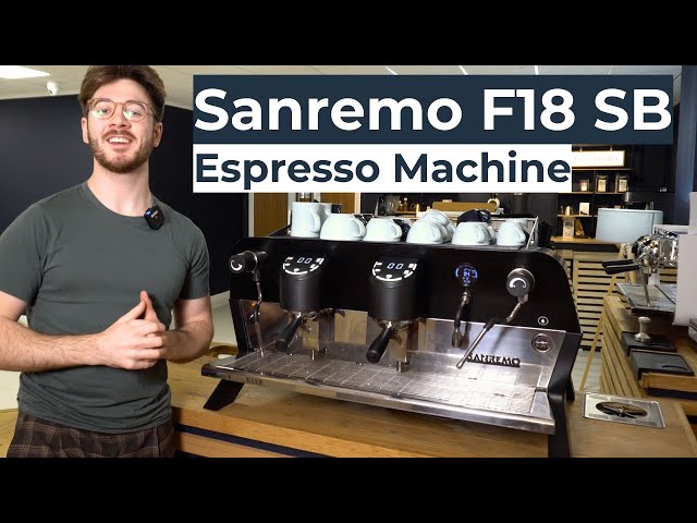 Sanremo F18 SB Single Boiler Espresso Machine Overview