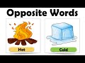 Opposite Words in English | Opposite Words in Hindi to English Vocabulary | Spoken English