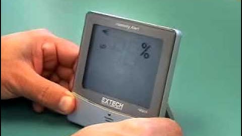 Extech 445814 Hygro-Thermometer Humidity Alert with Dew Point