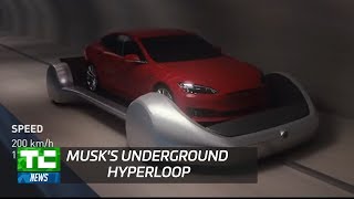 MUSK'S UNDERGROUND HYPERLOOP