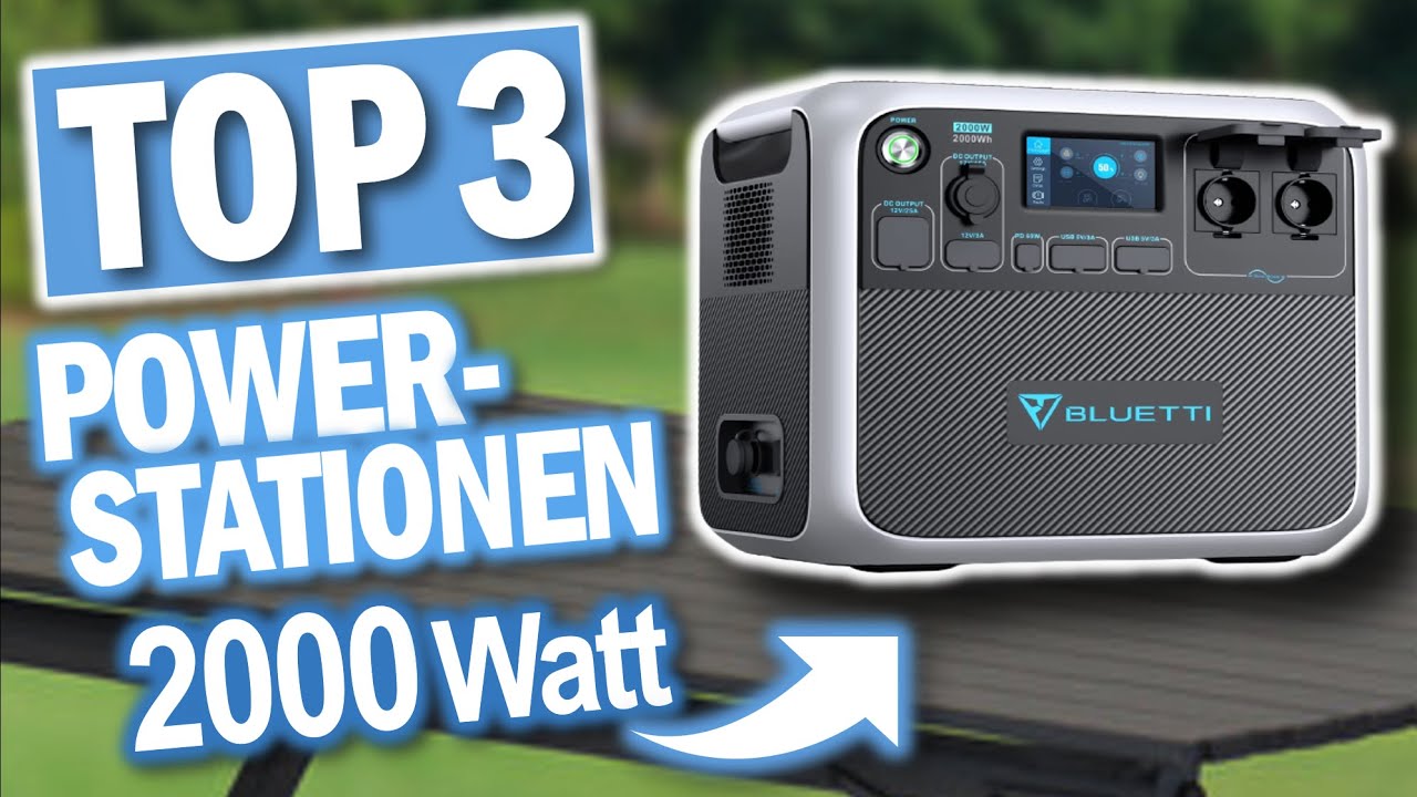Beste POWERSTATIONEN 2000Wh | Top 3 2000Wh Powerstationen 2026
