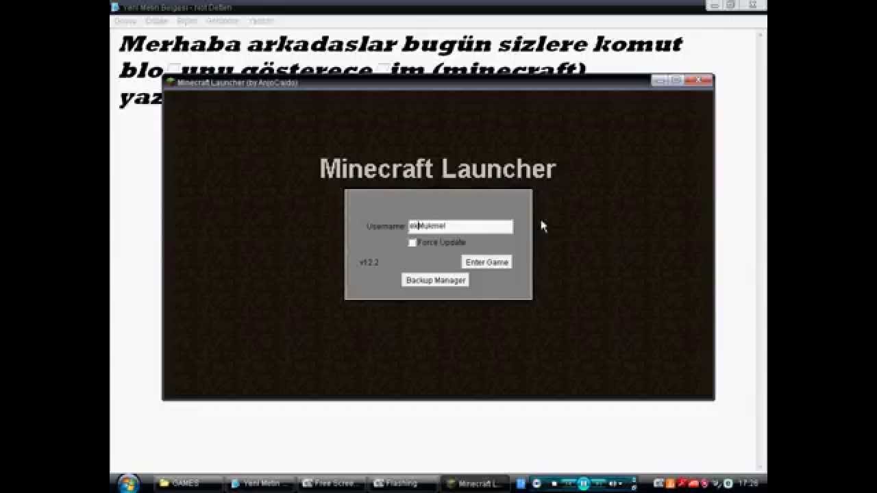 Minecraft Komut Bloğu Koyma YouTube