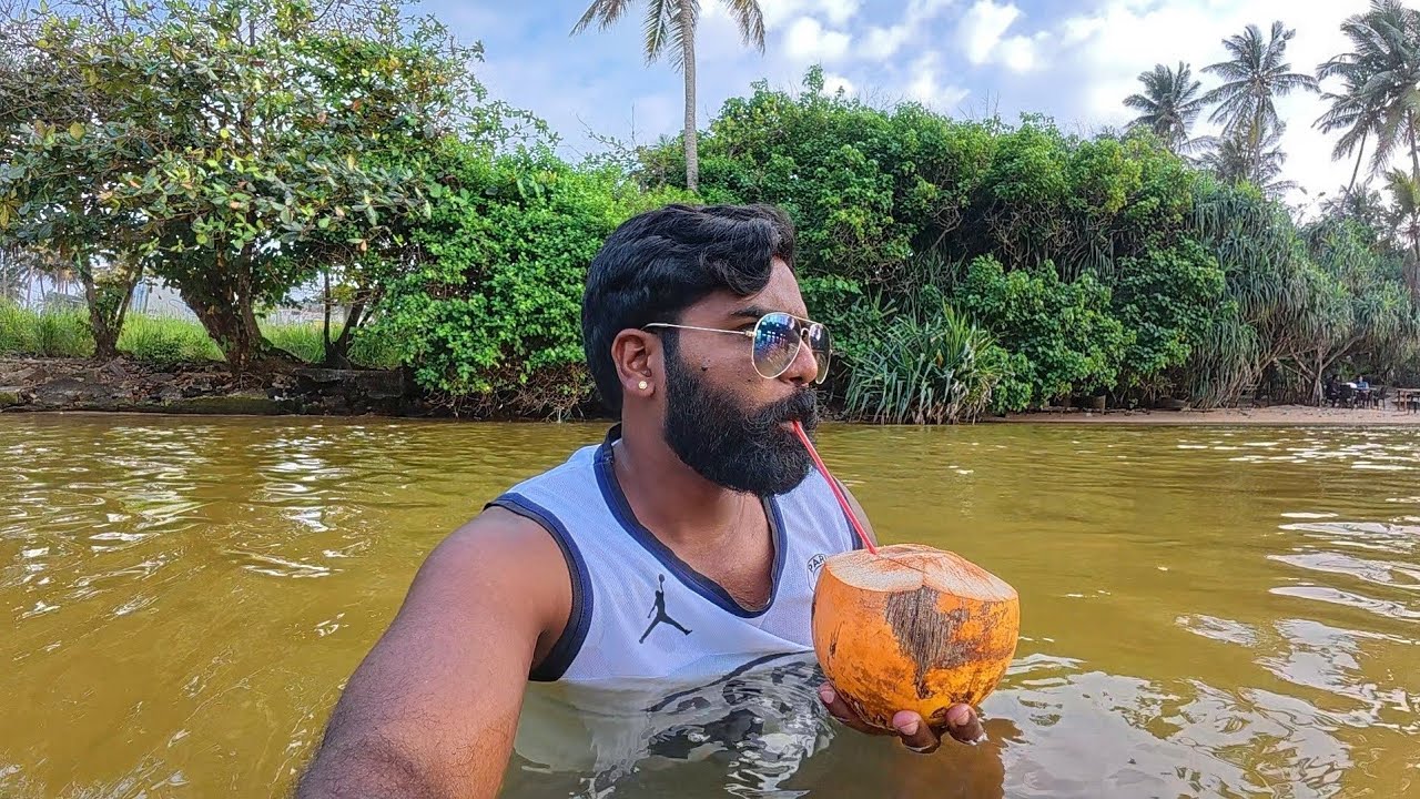 අම්බලන්ගොඩ පාලම ලග නාමුද 🏊‍♂️සීනාක්කාලී කකුලුවෝ කෑල්ලකුක් කෑවා Top බඩූ 👌😱