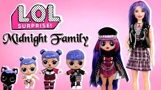 Barbie LOL Midnight Family Travel Morning Routine - Packing Suitcases & Train Barbie LOL Midnight Family Travel Morning Routine - Packing Suitcases & Train