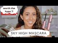 SKY HIGH MASCARA | Worth They Hype?! | Try on &amp; Wear Test/ Review