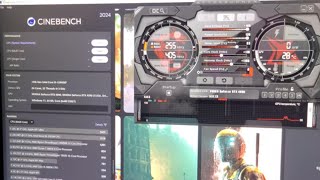Cinebench R2024 Benchmark Test Overclocked I9 13900Kf & Asus Strix Rtx 4090 Gpu, Multi & Single Core