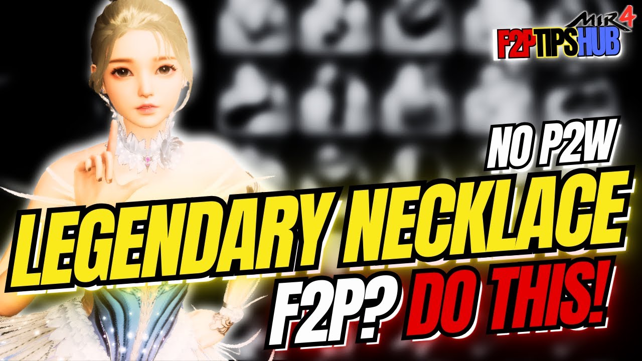 MIR4 Legendary Necklace Materials Guide | Best Farming Route + UC Crafting Trick