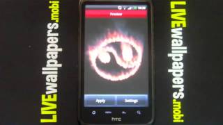 Burning jing jang live wallpaper screenshot 5