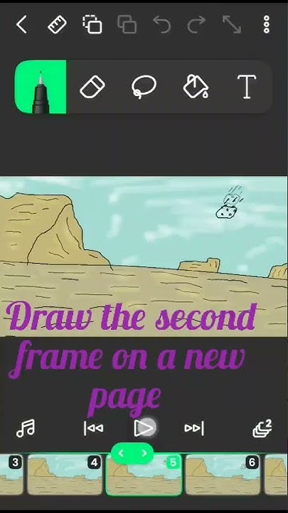 how to animate simple impact frames - YouTube