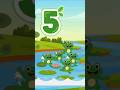 frog counting fun🐸🐸🐸| 1-10 numbers শিখো মজা করে!#shorts #viral #foryou #trending #counting #number