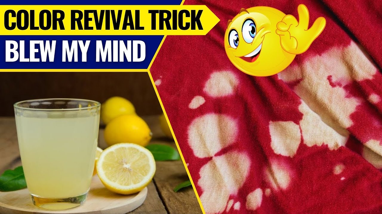 How to Remove Bleach Stains from Colored Clothes (Easy & Fast!) - YouTube