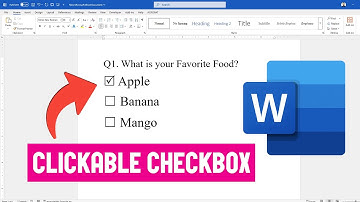 How to Insert Clickable Checkbox in Microsoft Word | Easy Tutorial