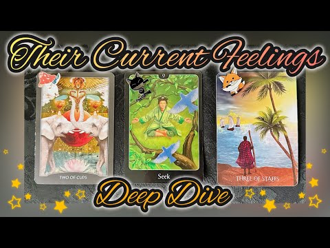 😳Their Current FEELINGS For You!! (deep-dive) 💍❤️‍🔥🏹🏆 *Pick A Card* Timeless Psychic Love Tarot 
