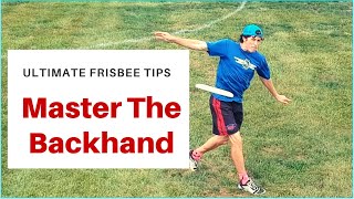 How to Throw a Backhand in Ultimate Frisbee