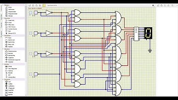 SimulIDE - Logic Gate IC BCD7Seg