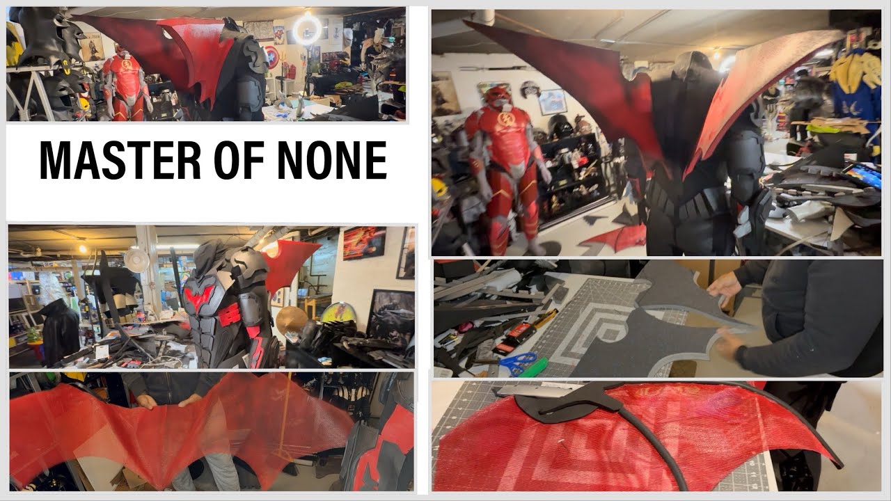 Batman Beyond B Cosplay Costume Build Pt 9 Youtube 