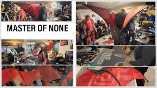 BATMAN BEYOND B COSPLAY COSTUME BUILD PT 9