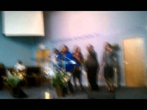 Mt. Moriah Community Church Praise Team singing How Great Is Our God