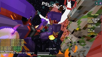 Ganking peoples sets with ethansbad in herobrine.org factions Hades