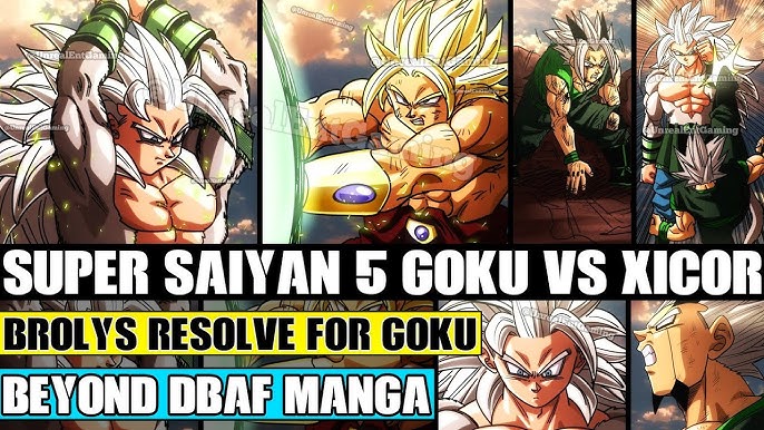 Super Saiyan 5 Goku is Born 