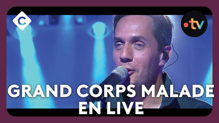 Grand Corps Malade - À chacun sa bohème - C à vous - 22/10/2024