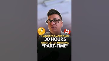 Working 30 Hours or more, does wording of my job offer letter stating "part-time" matter?