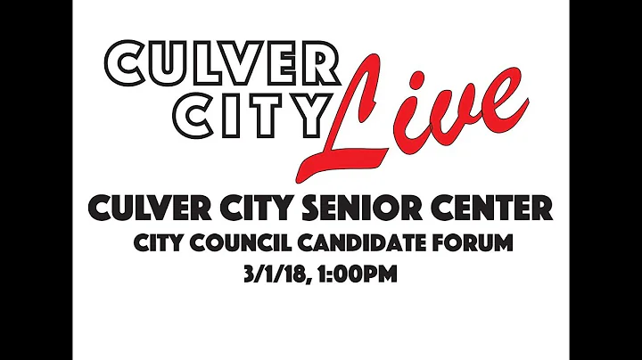 Culver City LIVE-  Part 1 of 2- CC Senior Center C...