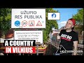 🇱🇹 REPUBLIC of UŽUPIS - COUNTRY that doesn't EXIST