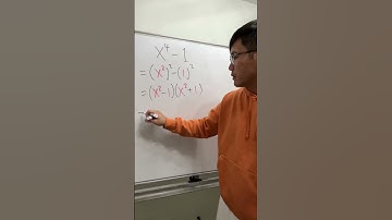 how to factor x^4-1