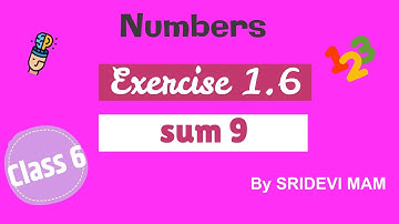 6th maths tamil Term 1 Chapter 1 ( Numbers ) Exercise 1.6 sum 9 TN samacheer class 6 maths