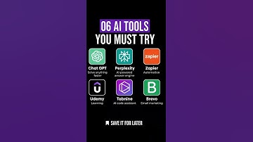 🔥 Top 6 AI Tools You Must Try in 2025 | Boost Your Productivity with AI 🚀