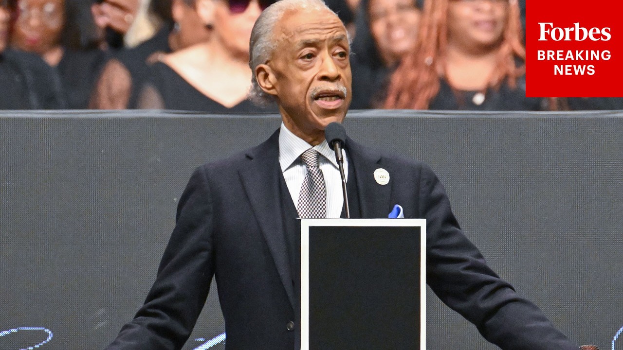 'We Won't Go Back!': Rev. Al Sharpton Honors The Late Rev. Jesse Jackson