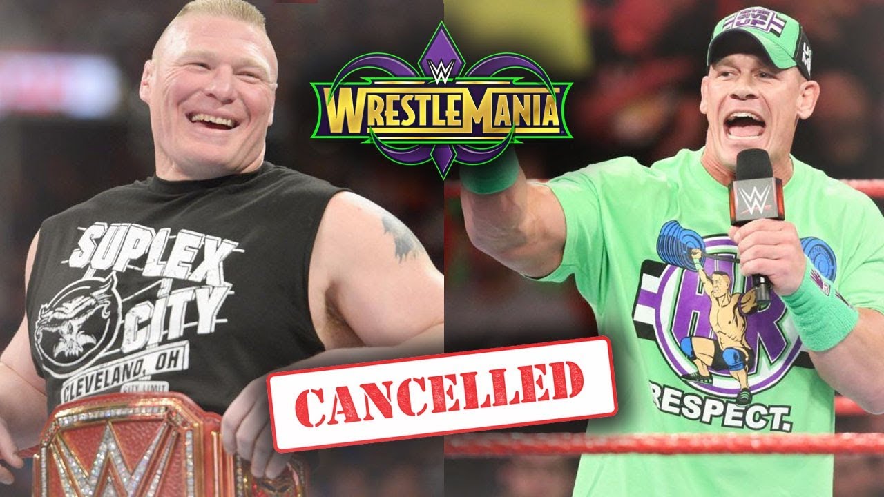 WHICH HUGE WM34 MATCH MAY ACTUALLY  BE CANCELLED AT THE LAST MINUTE? (WWE RAW/SD LIVE)