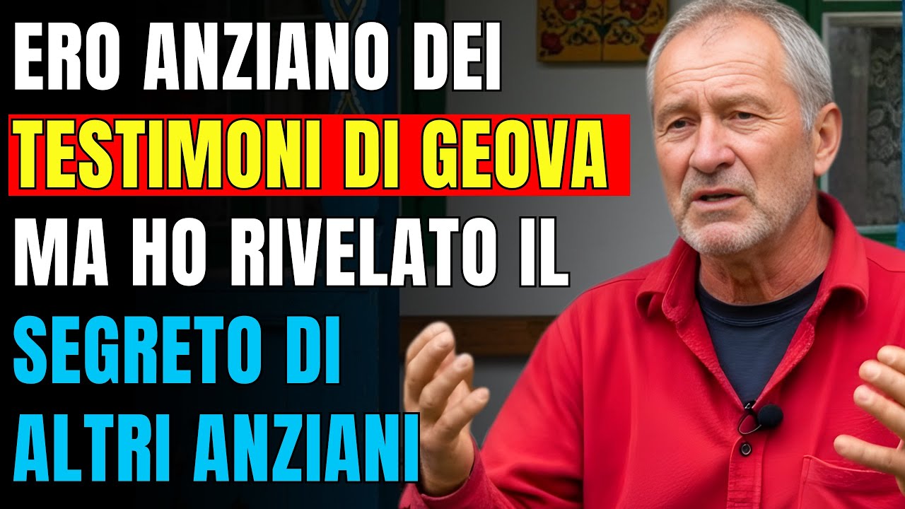 Storia reale: ero anziano dei Testimoni di Geova, ma ho scoperto un SEGRETO
