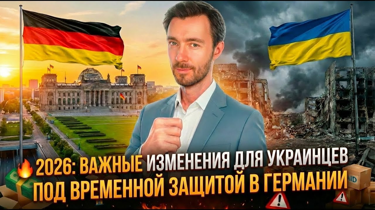 ИЗМЕНЕНИЯ В ГЕРМАНИИ ДЛЯ УКРАИНЦЕВ НА §24 В 2026