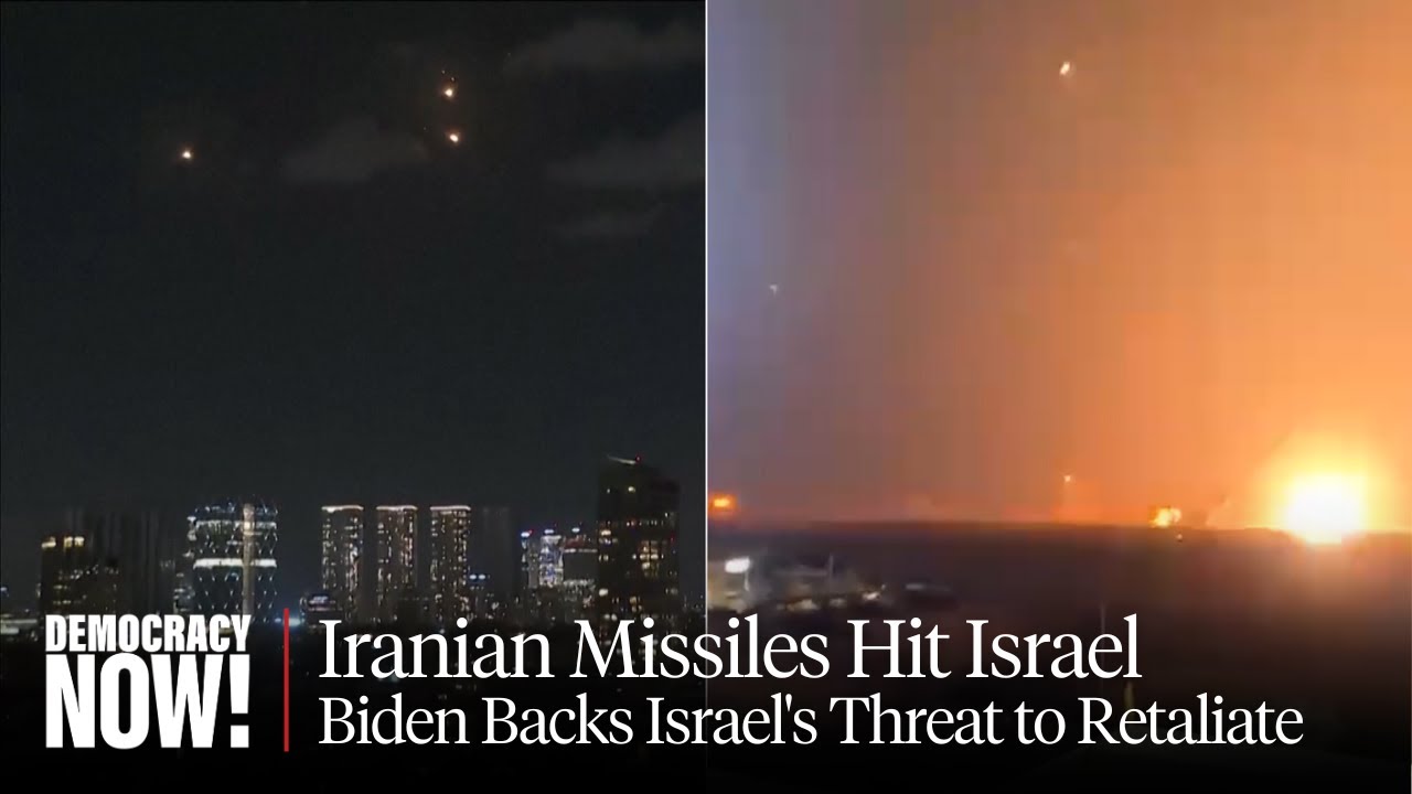 Regional War Feared as Biden Backs Israel's Threat to Retaliate After Iranian Missile Attack