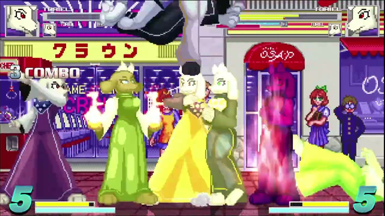 M.U.G.E.N Toriel 4v4