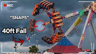 6 Most DISTURBING Amusement Park Rides That BROKE APART — CAUGHT On Camera