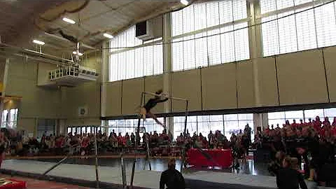 Stephanie Schuler Brockport Bars NCGA Regionals 2015