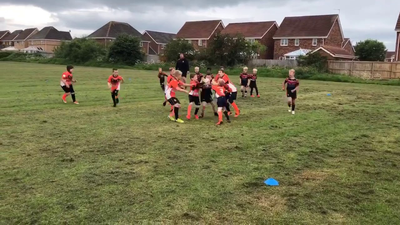 Crusaders U8's at Yarm Wolves Festival