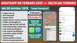 Delta WhatsApp Terbaru Oktober 2025 | Download WhatsApp GB NO Password | WA GB Terbaru WA Mod