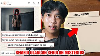 MYSTERIOUS SCHOOL TEST REMEDY 😱 | SCARY HORROR CHAT HISTORY