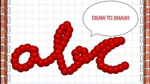 Draw to smash, ABC, ALPHABET@ridwanandy3099