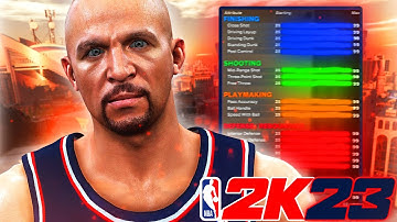 NBA 2K23 *RARE* JASON KIDD BUILD | OVERPOWERED 2-WAY TEMPO PUSHER PG BUILD W/ PLAYMAKING & SHOOTING