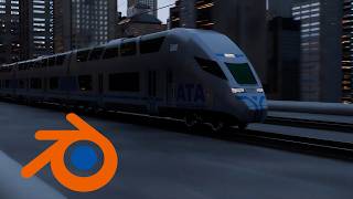 Realistic Train Animation Tutorial in Blender